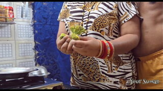 Indian Dehati Horny Client Fucked Wet Pussy Callgirl in The Kitchen Video