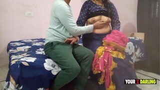 Indian Dehati Village nephew fucked his aunty wet pussy Video