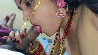 Indian Mumbai married aunty and nephew fucking with blowjob Video
