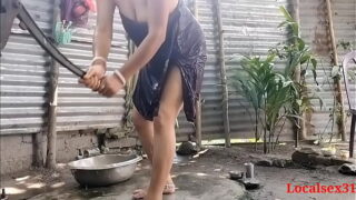 Indian Nepali Village House Maid Fucking By Owner In Outdoor Video