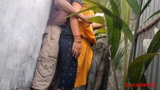 Indian Telugu Aunty First Time Ass Fucked By Nephew In Outdoor Video