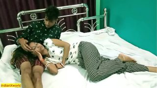 Indian Telugu village bhabhi and devor hard sex video Video